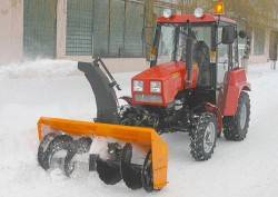 Тракторный шнекороторный снегоочиститель СТ-1500 - малое изображение 1