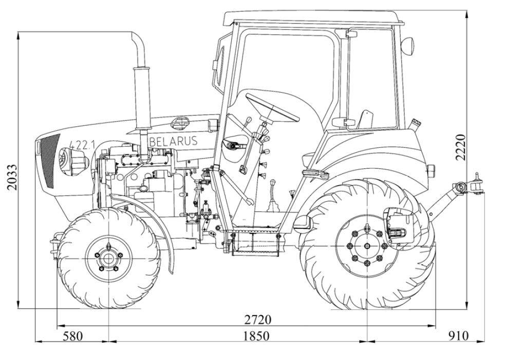 Трактор МТЗ 422.1 - большое изображение 20