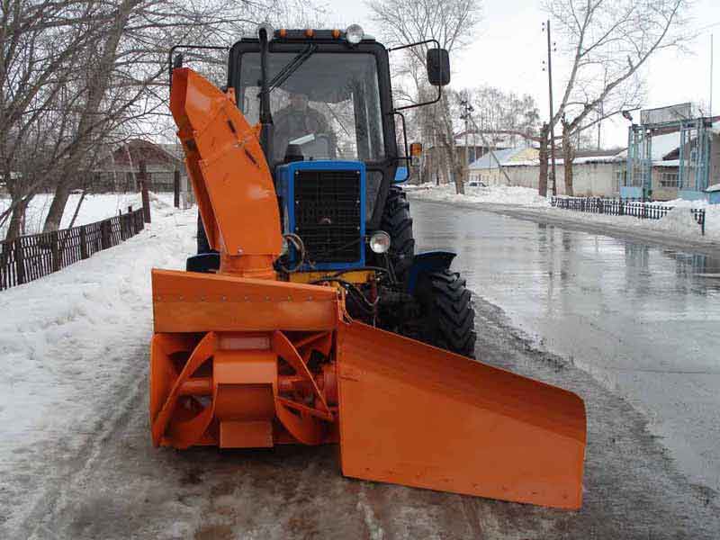 Снегоуборочный трактор МТЗ 82.1 + СУ 2.1 ОМ - большое изображение 3