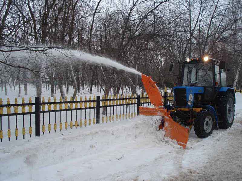 Снегоуборочный трактор МТЗ 82.1 + СУ 2.1 ОМ - большое изображение 5