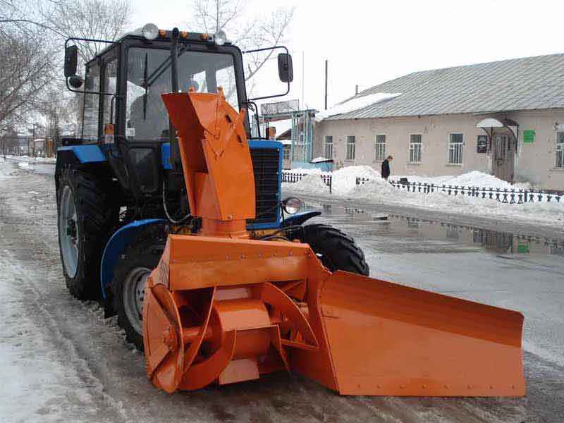 Снегоуборочный трактор МТЗ 82.1 + СУ 2.1 ОМ - большое изображение 2