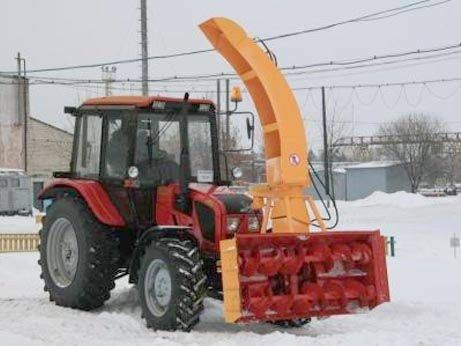 Снегоуборочный трактор МТЗ 82.1 + ШРК 2,0 - большое изображение 5