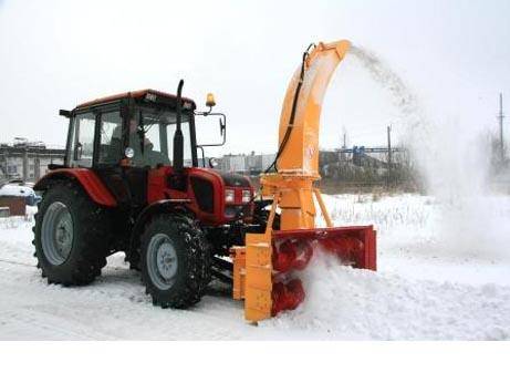 Снегоуборочный трактор МТЗ 82.1 + ШРК 2,0 - большое изображение 4