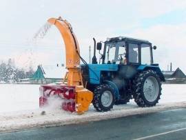 Снегоуборочный трактор МТЗ 82.1 + ШРК 2,0 - малое изображение 2