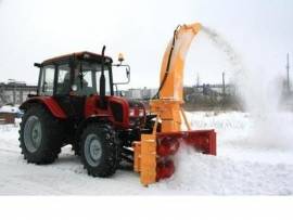 Снегоуборочный трактор МТЗ 82.1 + ШРК 2,0 - малое изображение 4