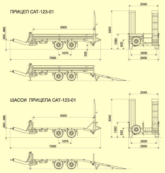 Прицеп для катка САТ-123-01 - большое изображение 5